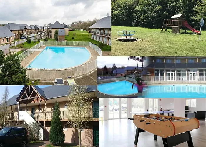 Le FleurHon 11 d'Honfleur, T2 en Résidence avec Piscine, WIFI et Parking gratuits